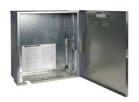 combined gas and electric meter box|metal meter boxes.